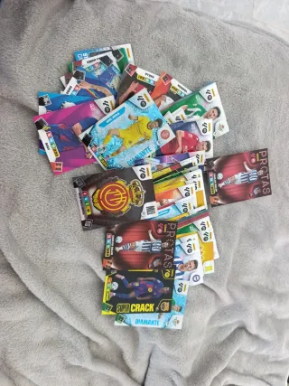 Lote 100 cromos fútbol Adrenalyn XL