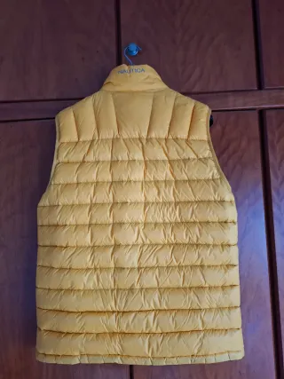 Chaleco Nautica Azul y Amarillo,  Talla M, Usa.
