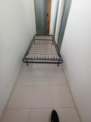 Somier plegable de metal