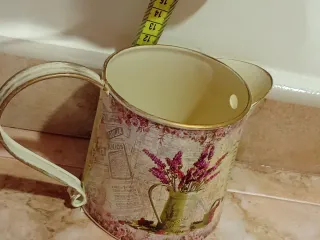 Conjunto regadera y macetero Vintage -Bohemi