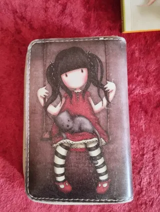 Cartera, libreta con boli Santoro Gorjuss Nuevos