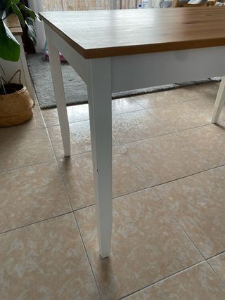 Mesa comedor terraza jardin Lerhamn Ikea 118x74