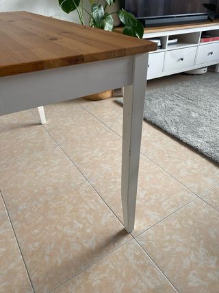 Mesa comedor terraza jardin Lerhamn Ikea 118x74