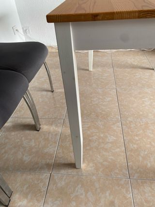 Mesa comedor terraza jardin Lerhamn Ikea 118x74