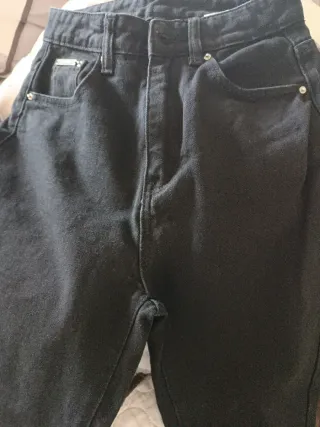 Pantalón vaquero negro juvenil