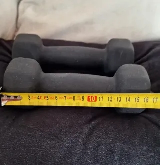Set 2 Mancuernas 1kg DOMYOS y otro de 1,5kg