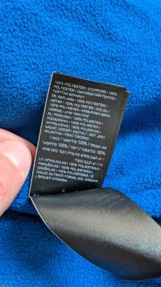 Chaqueta Superdry Deportiva Negra y Azul