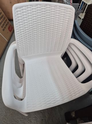 Pack de 4 sillas jardin Keter Bali