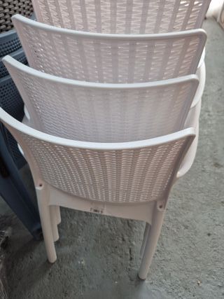 Pack de 4 sillas jardin Keter Bali