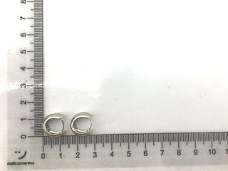 argollas plata 925mm