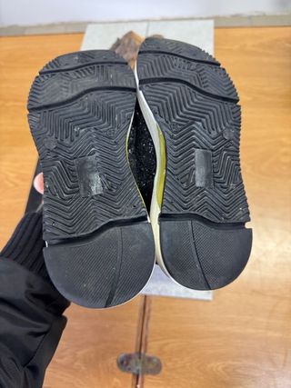 Scarpe Spark donna nere e verdi