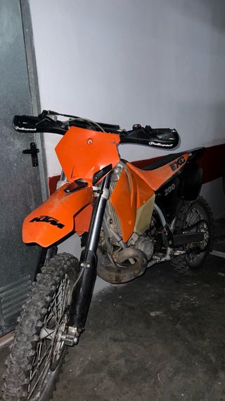 KTM Exc 200 2T Moto Cross 2002