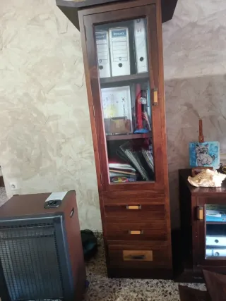 Estantería de madera teka estilo japonés