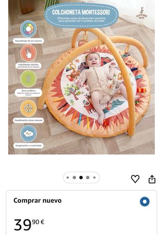 Alfombra de juegos  sensorial / gimnasio bebé