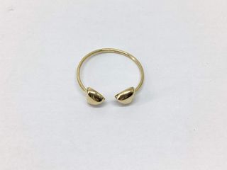 anillo oro 18k con circonita