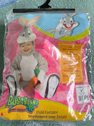 Disfraz Conejo Bebé Bugs Bunny