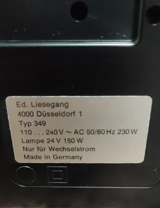 Proyector Liesegang Automat 150