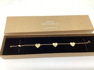 pulsera oro 18k con piedra