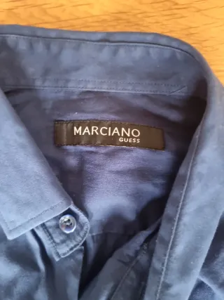 Camisa Guess Azul Talla 38