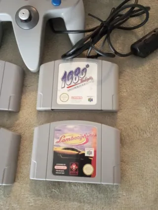 Consola Nintendo 64 Gris + 4 Juegos