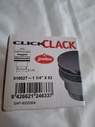 Válvula Click Clack Jiménez S-600 A