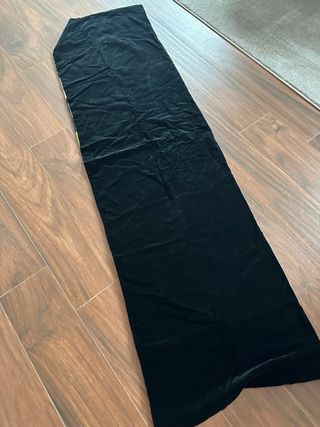 Sciarpa in velluto fantasia geometrica