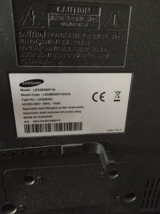 Televisor Samsung Negro