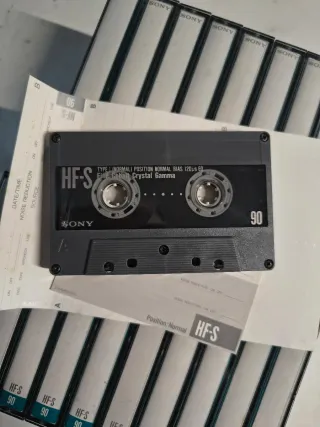 Lotto 20 musicassette Sony HF-S 90 1990