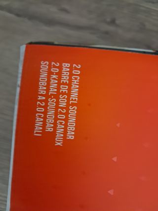 Barra de Sonido JBL BAR 2.0 MK2 Negra