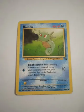Carta Pokémon Horsea