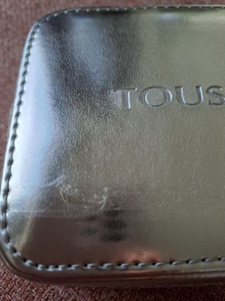 Caja joyero Tous grande plateada