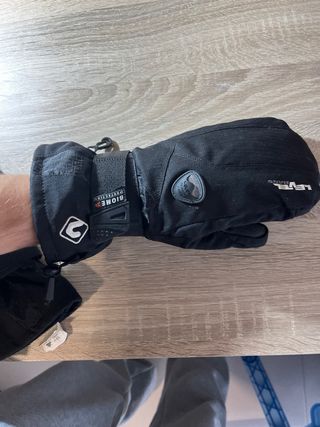 Manoplas Nieve Level Negro