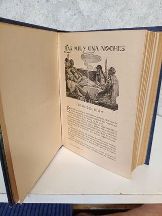 Libro antiguo Las mil y una noches (1958)