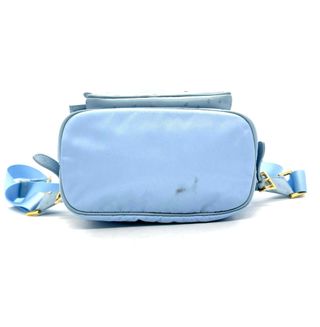 Mochila Prada Azul Cielo Piel Ostrich