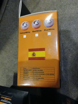 LOTE DE 4 BALIZAS DE EMERGENCIA V-16.