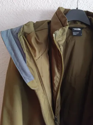 Chaqueta The North Face verde oliva Dos carpa