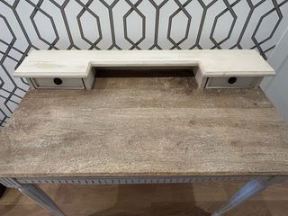 Mesa escritorio madera, tocador.