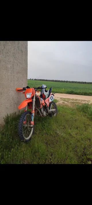 KTM EXC 450 Enduro. Supermotard
