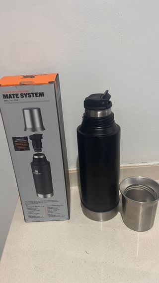 Termo Stanley Mate System Negro 0.8L