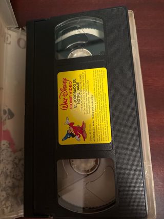 El Jorobado de Notre Dame VHS Disney Español