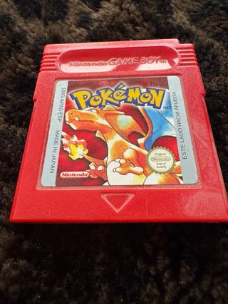 Pokémon Edición Roja Game Boy Nintendo