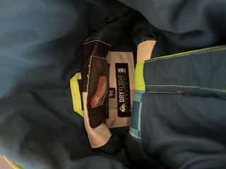 Chaqueta de esquí con estampado de cuadros talla M