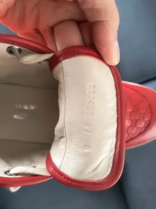 Zapatillas Gucci Rojas