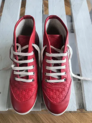 Zapatillas Gucci Rojas