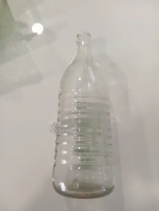Botella Antigua Aceite Jaleo Puro Oliva