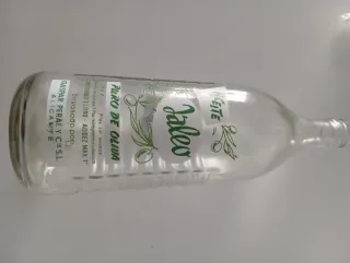 Botella Antigua Aceite Jaleo Puro Oliva