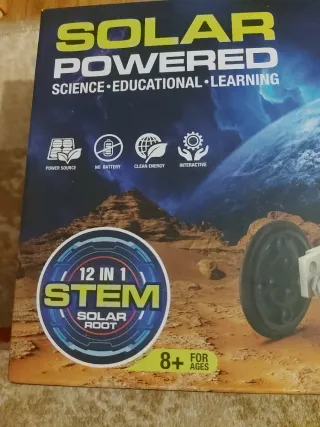 Kit Robot STEM Solar Powered 12 en 1