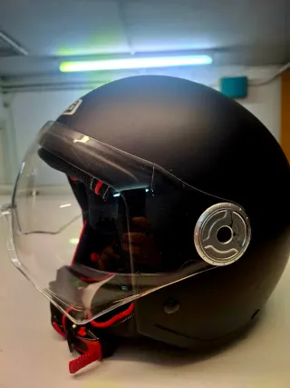 2x1 Cascos NZI Negro talla M + talla XS