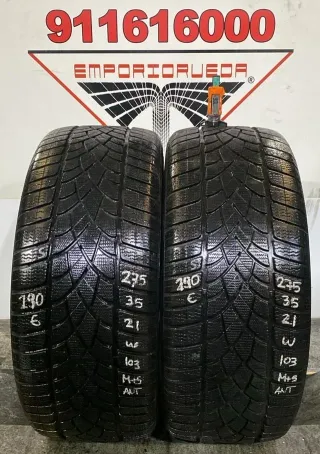 -275 35 21 W DUNLOP RUEDA PREMIUM YA MONTADA