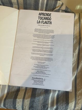 Libro Aprende Tocando la Flauta Peter Wastall
